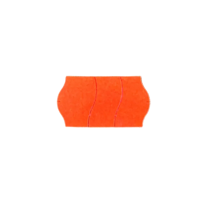 22x12 Rouge Fluorescent Anti-fraude