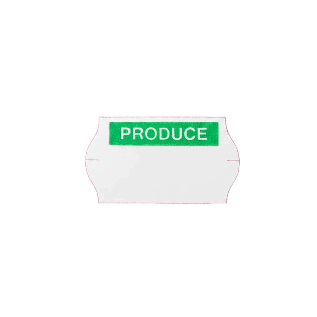 22x12 White Produce