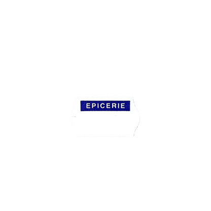 22x12 White Epicerie