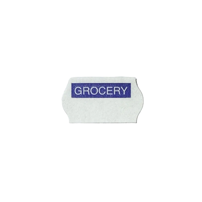 22x12 White Grocery