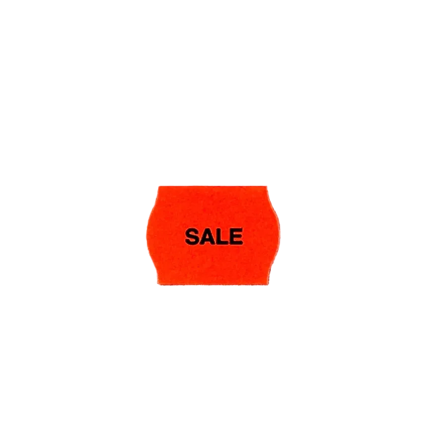 22x16 Fluorescent Red Sale
