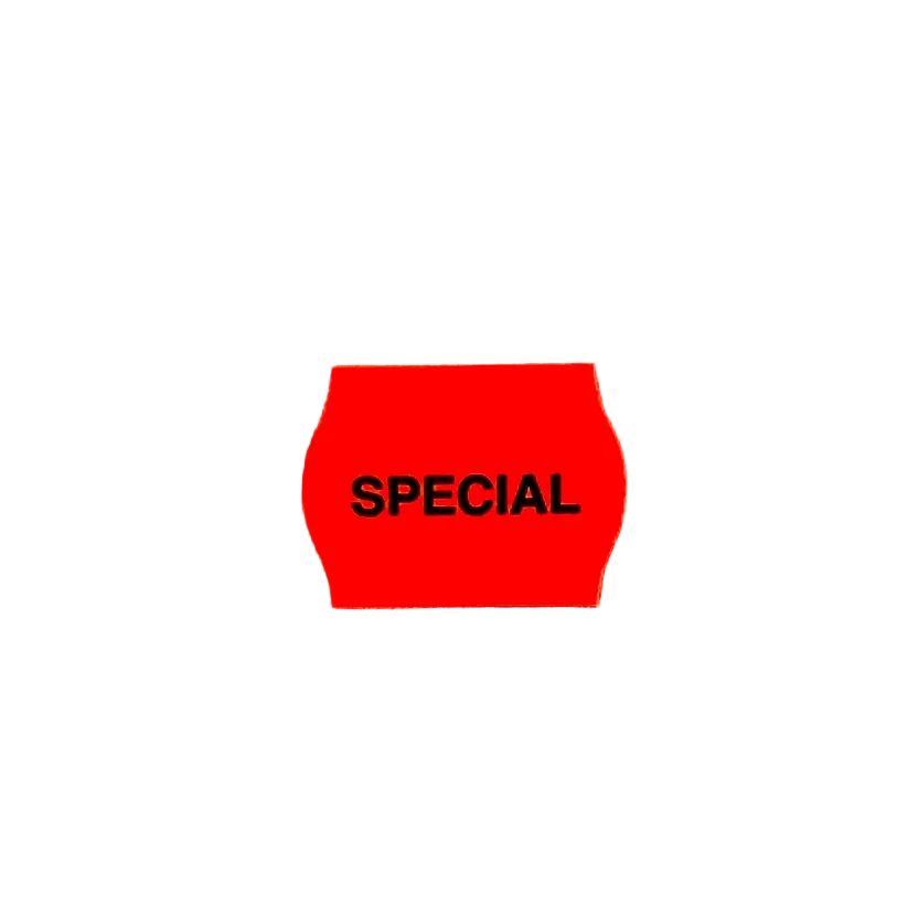 22x16 Fluorescent Red Special