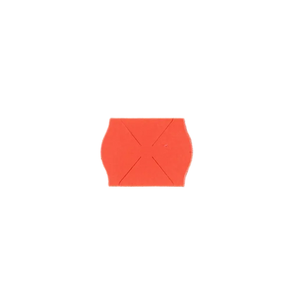 22x16 Fluorescent Red Tamper Proof