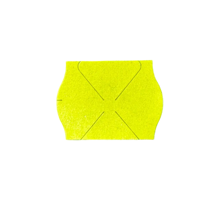 22x16 Jaune Anti-fraude