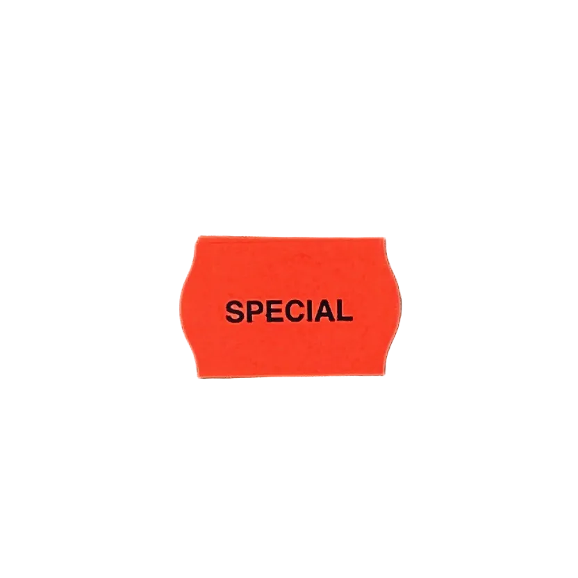 26x16 Fluorescent Red Special (Center)